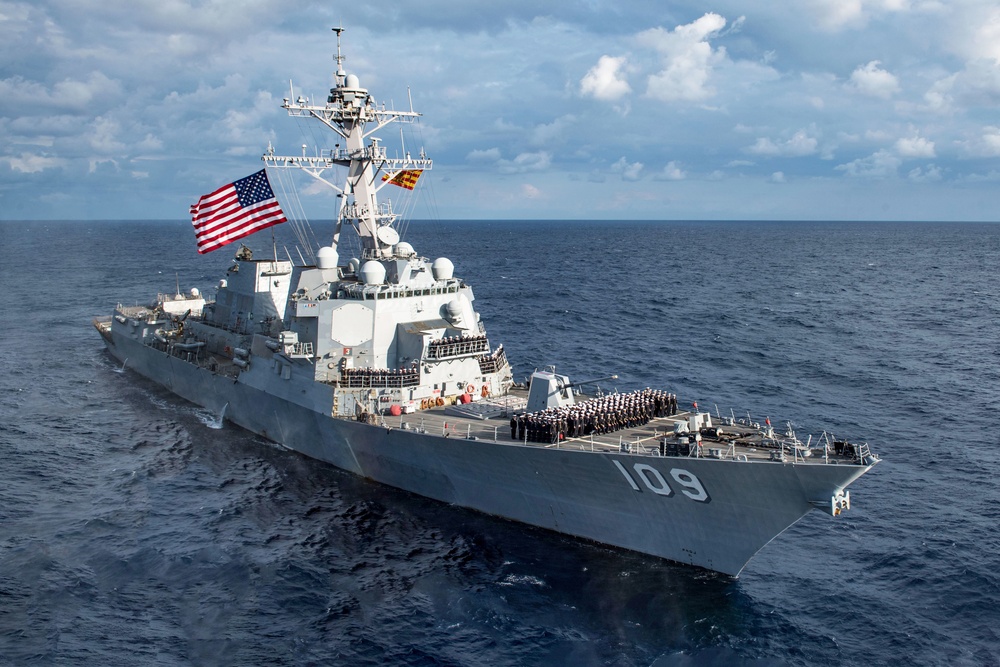 USS Jason Dunham (DDG 109) Command Photo