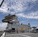 USS Green Bay loads USCG boats