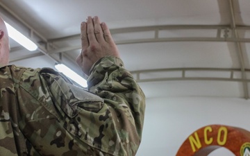 National Guardsmen Join Noncommissioned Officer Corps