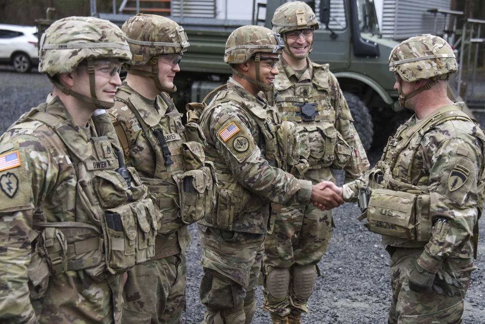 USAREUR CG Lt. Gen. Cavoli visit at 2CR