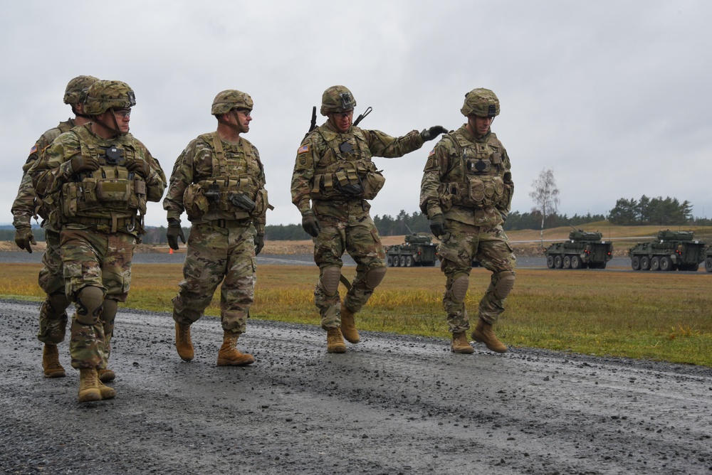 USAREUR CG Lt. Gen. Cavoli visit at 2CR