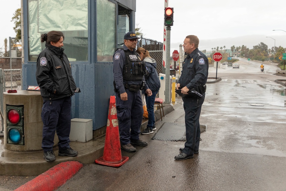 Todd Owen, U.S. Customs and Border Protection Executive Assistant Commissioner of Field Operations, visits the Otay Mesa Port of Entry