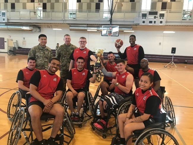 Building a better you through wheelchair basketball