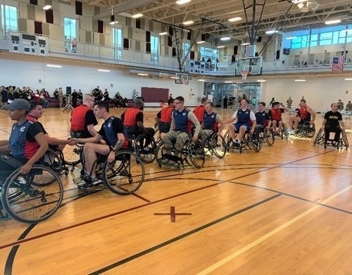 Building a better you through wheelchair basketball