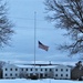 Flag at half-staff to honor former President George H. W. Bush at Fort McCoy
