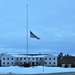 Flag at half-staff to honor former President George H. W. Bush at Fort McCoy