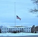 Flag at half-staff to honor former President George H. W. Bush at Fort McCoy