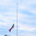 Flag at half-staff to honor former President George H. W. Bush at Fort McCoy
