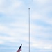 Flag at half-staff to honor former President George H. W. Bush at Fort McCoy
