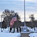 Flag at half-staff to honor former President George H. W. Bush at Fort McCoy
