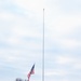 Flag at half-staff to honor former President George H. W. Bush at Fort McCoy