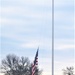 Flag at half-staff to honor former President George H. W. Bush at Fort McCoy