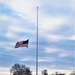 Flag at half-staff to honor former President George H. W. Bush at Fort McCoy