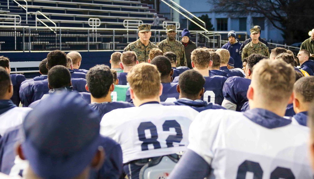 CMC Visits Naval Academy