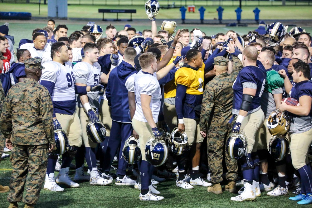 CMC Visits Naval Academy