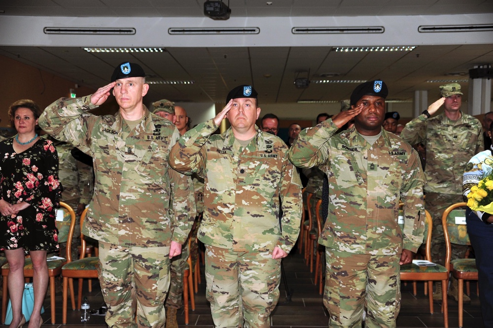 839th Transportation Battalion Change of Responsibility Ceremony Msg. Eric L. Bonner