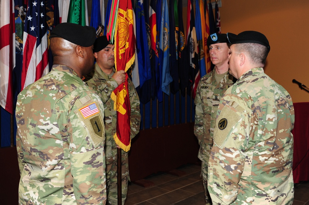 839th Transportation Battalion Change of Responsibility Ceremony Msg. Eric L. Bonner