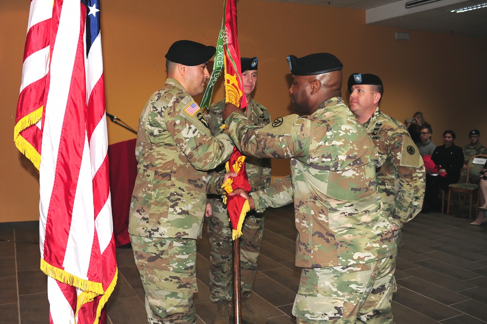 839th Transportation Battalion Change of Responsibility Ceremony Msg. Eric L. Bonner