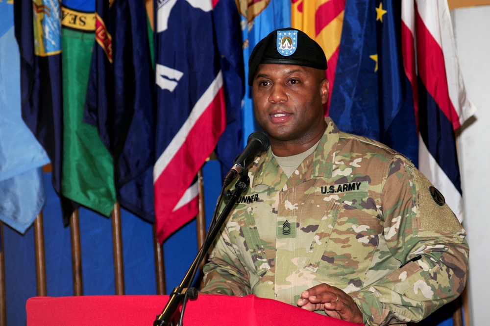 839th Transportation Battalion Change of Responsibility Ceremony Msg. Eric L. Bonner