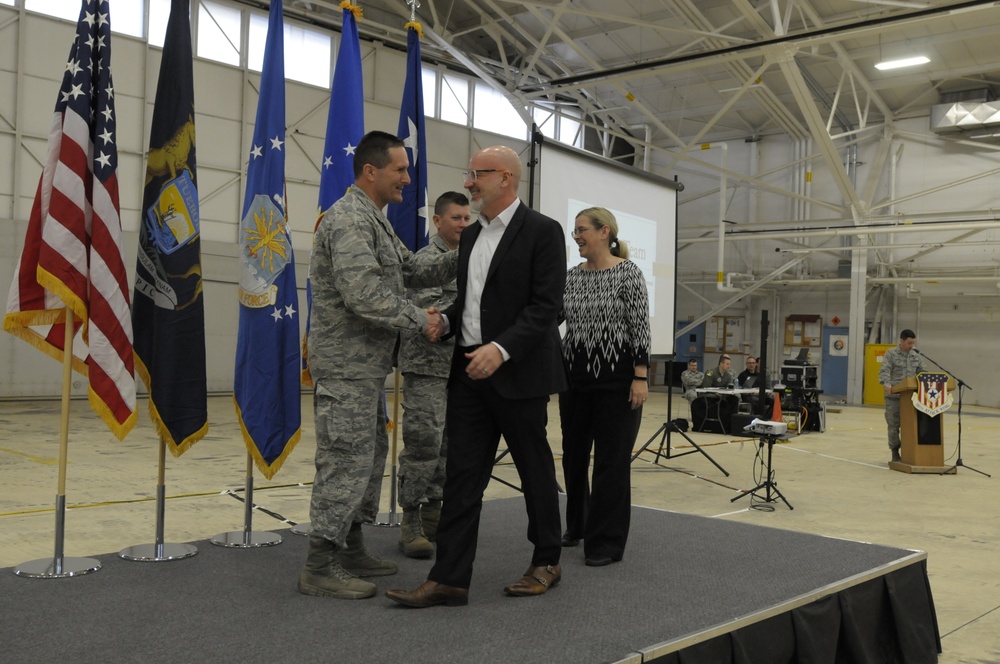 Command recognizes exemplary members of the 110th Attack Wing