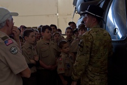 Boy Scout Troop 1171 Visits Fort Hood [Image 2 of 13]