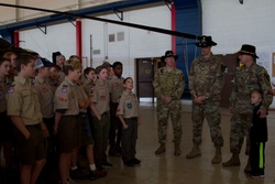 Boy Scout Troop 1171 Visits Fort Hood [Image 3 of 13]