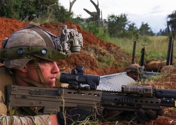 Fury, 2PARA Paratroopers Dig In, Patrol in Fight against Simulated Enemy in Kenya
