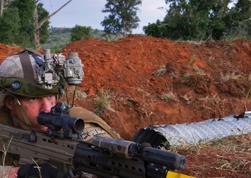 Fury, 2PARA Paratroopers Dig In, Patrol in Fight against Simulated Enemy in Kenya