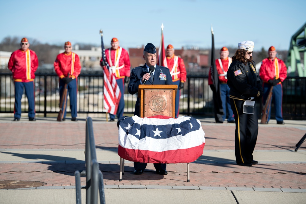 104th Fighter Wing commander speaks at Pearl Harbor ceremony