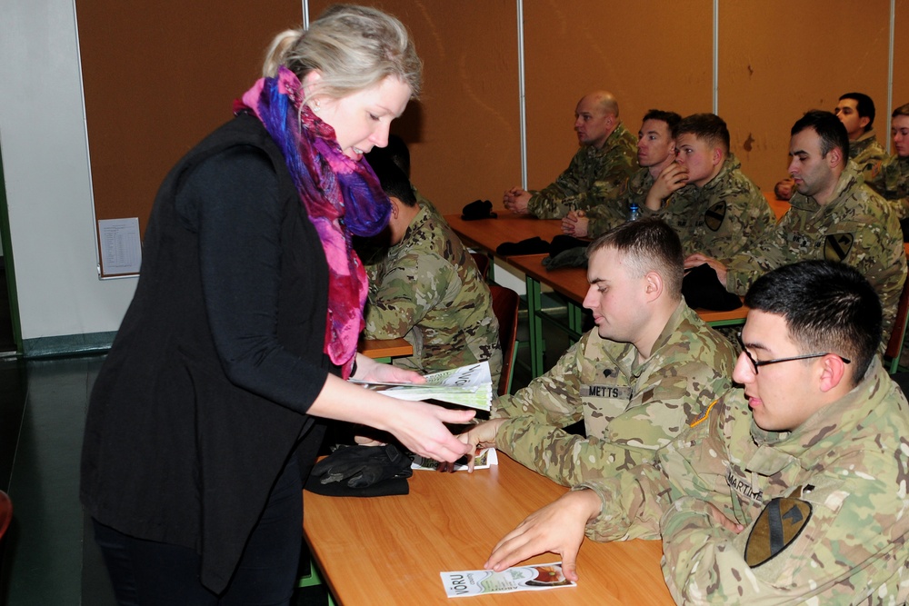 2nd Battalion, 12th CAV Regiment Soldiers Estonia Rotation