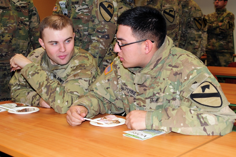 2nd Battalion, 12th CAV Regiment Soldiers Estonia Rotation