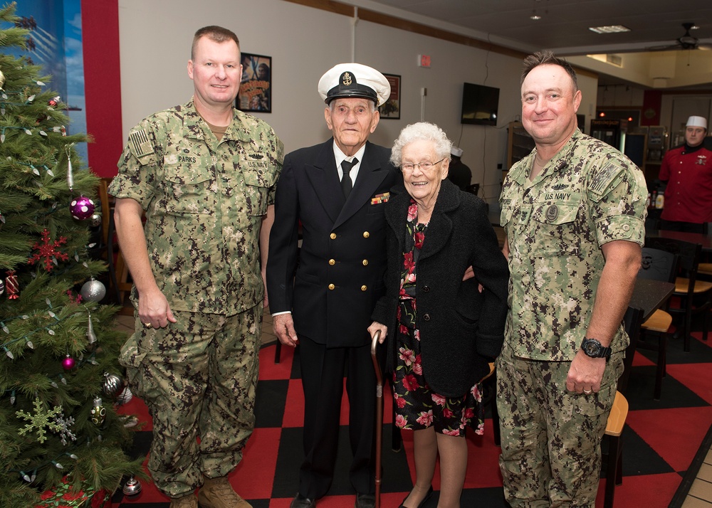 Naval Submarine Base Kings Bay Honors Pearl Harbor Survivor