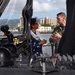 India's Minister of Defense, Nirmala Sitharaman tours the USS Michael Murphy (DDG-112) Arleigh Burke-class destroyer