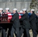 Military Funeral Honors with Funeral Escort for U.S. Navy Seaman 1st Class William Bruesewitz Who Died at Pearl Harbor