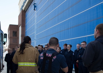 Idaho's only Air Force JROTC squadron tours IDANG