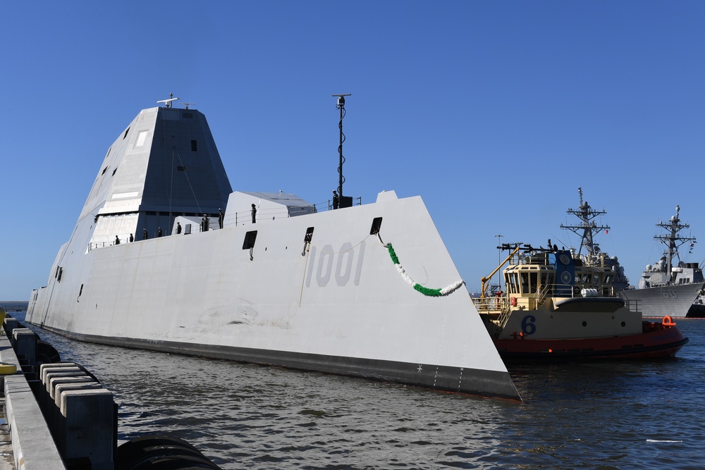 Future USS Michael Monsoor Arrives in San Diego