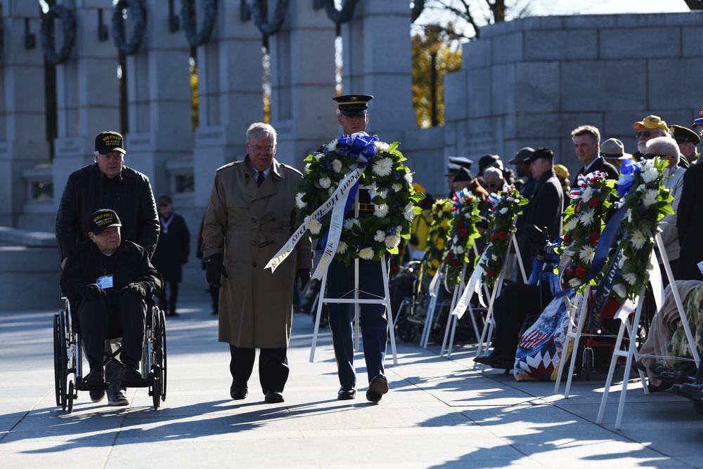 WWII Veterans Gather in DC to Commemorate Pearl Harbor 77