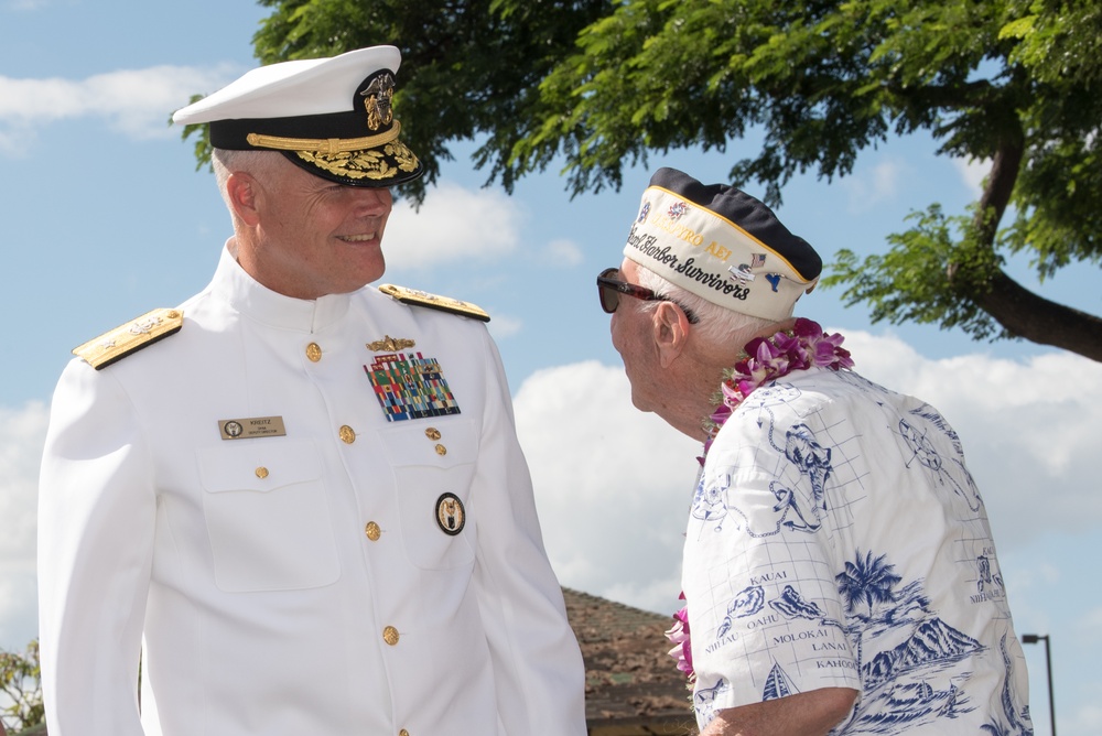 USS Oklahoma Memorial Ceremony