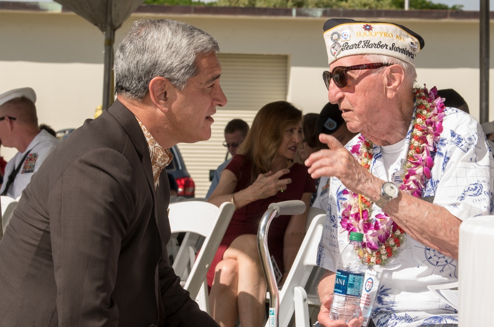 USS Oklahoma Memorial Ceremony