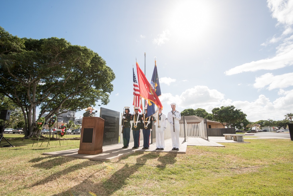 USS Oklahoma Memorial Ceremony