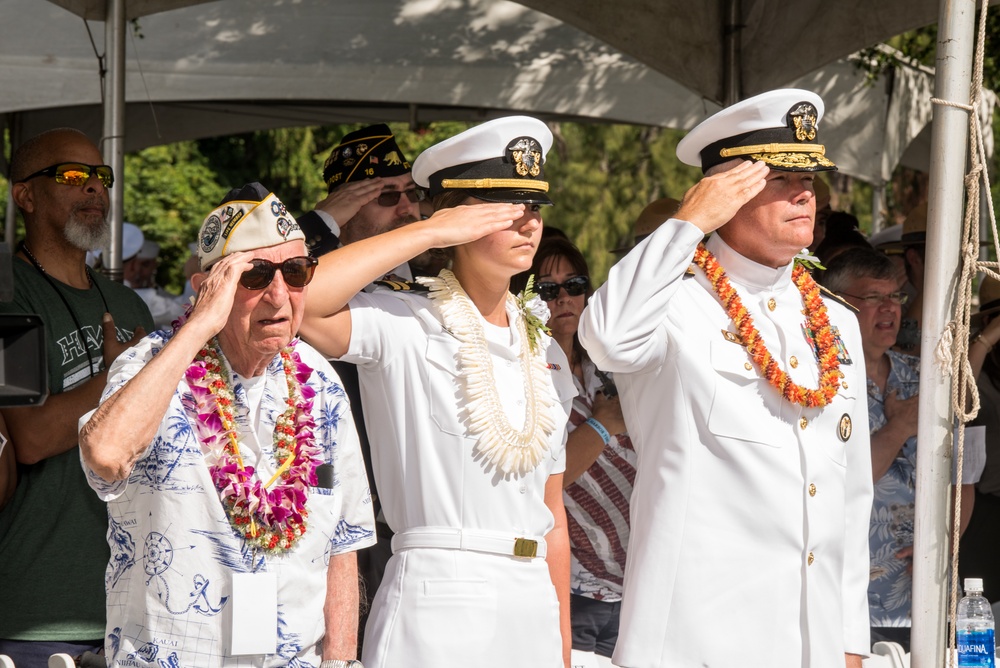 USS Oklahoma Memorial Ceremony