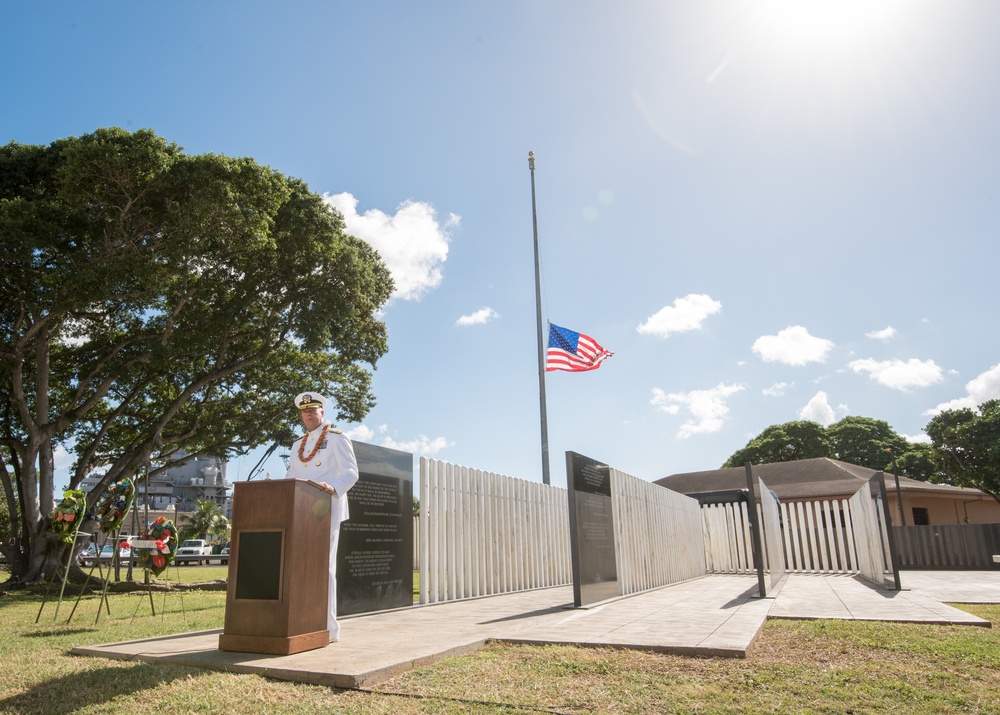 USS Oklahoma Memorial Ceremony