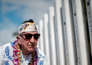 USS Oklahoma Ceremony Honors Fallen Crew