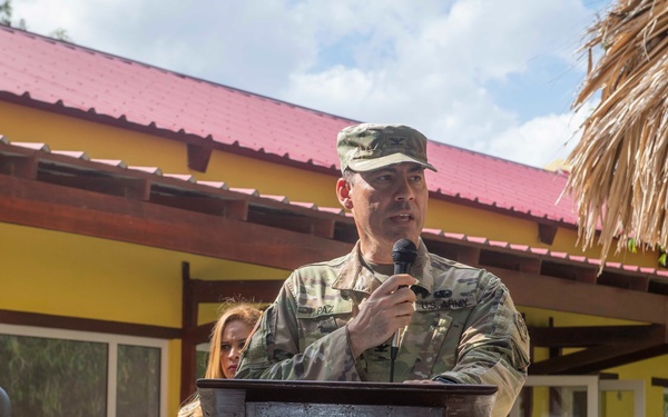 Opening Ceremony Held at a Land-based Site in Trujillo, Honduras