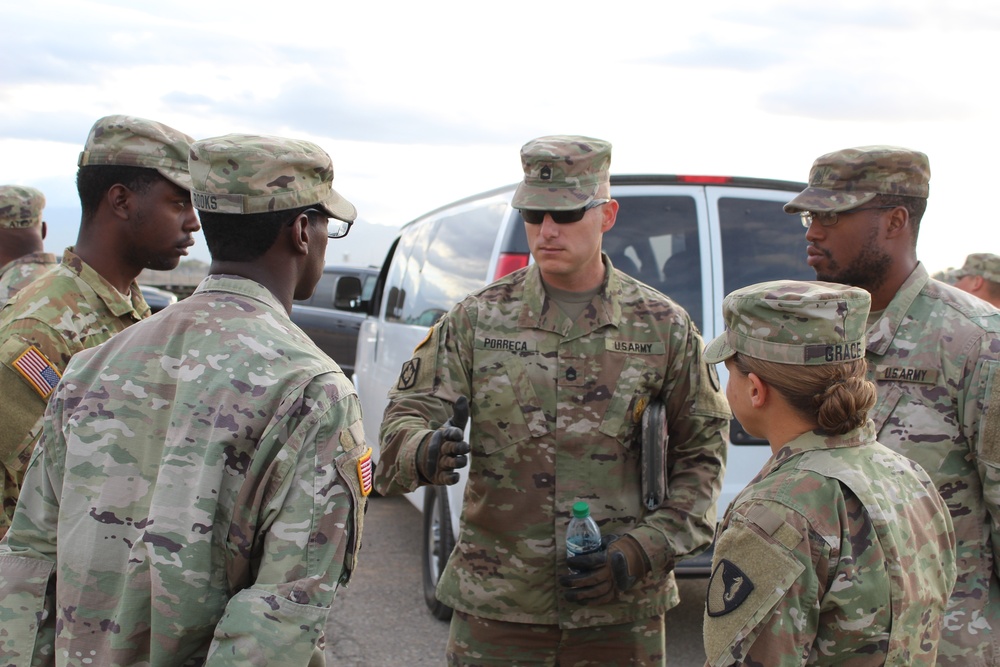 Army Soldiers Conduct Readiness Exercise at Davis-Monthan AFB