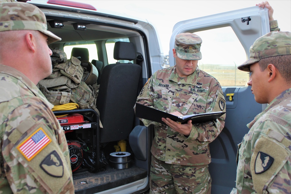 Army Soldiers Conduct Readiness Exercise at Davis-Monthan AFB