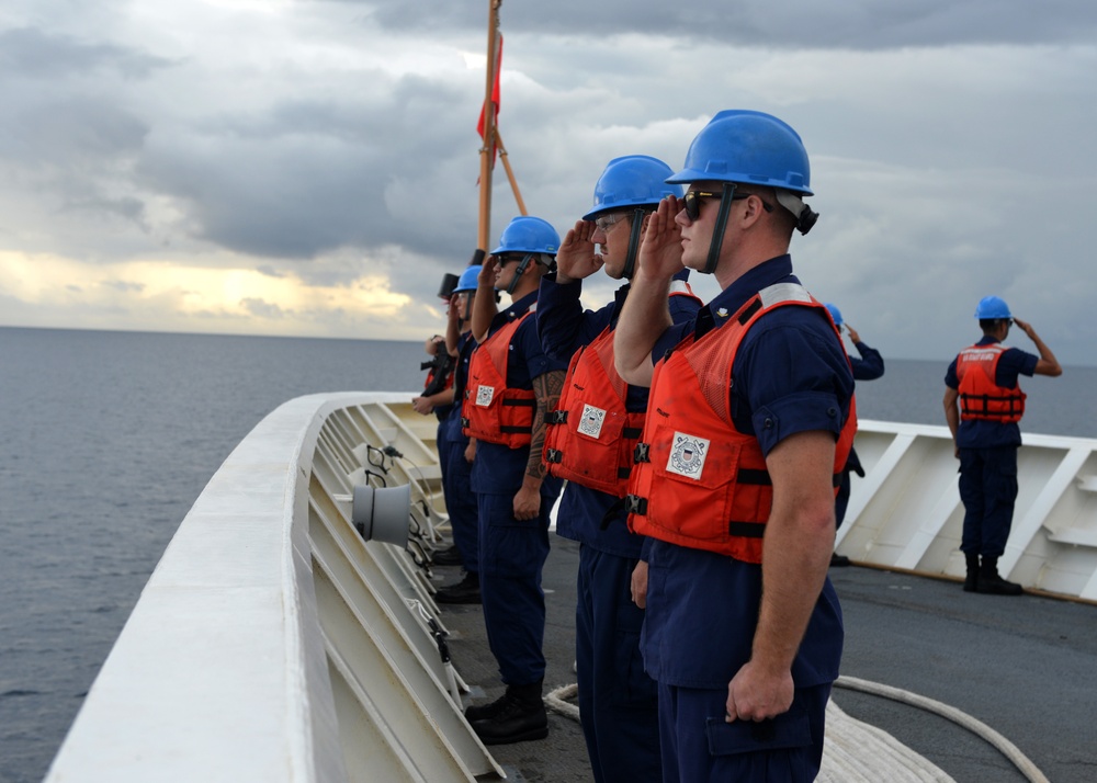 Coast Guard Cutter Munro visits Guadalcanal