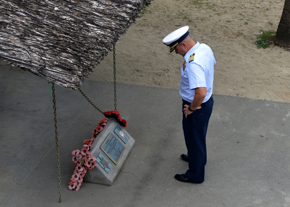 Coast Guard Cutter Munro visits Guadalcanal