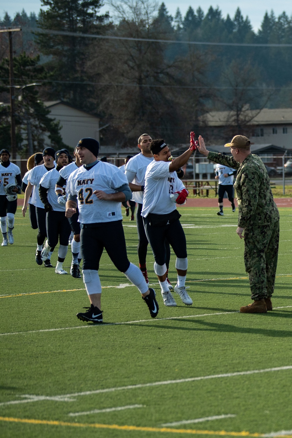 JBLM Hosts 19th Annual Northwest Army/Navy Flag Football Game