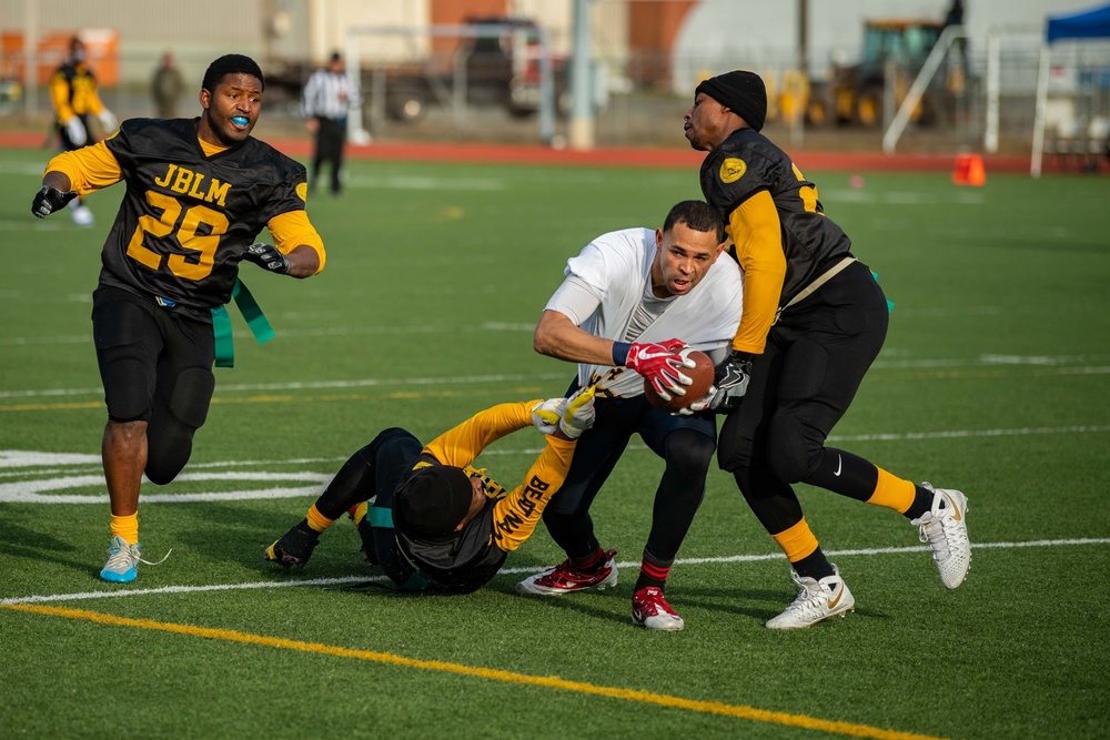 JBLM Hosts 19th Annual Northwest Army/Navy Flag Football Game